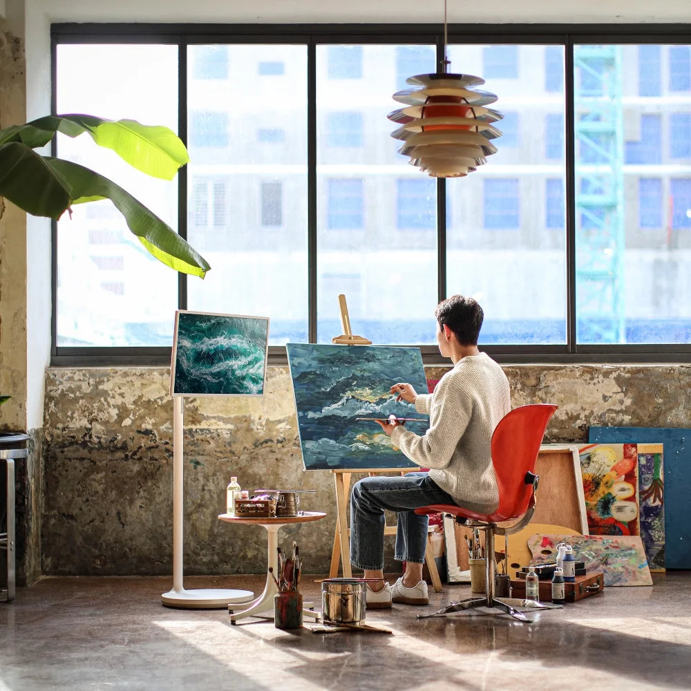 LG 27 Zoll StanbyME LED Full HD Touchscreen Smart TV - 27ART10AKPL 